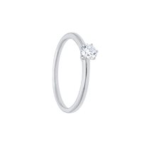 Anello Gazzola Gioielli Donna in Oro bianco Diamante 0.28 Ct BBA49028C - BBA49028C